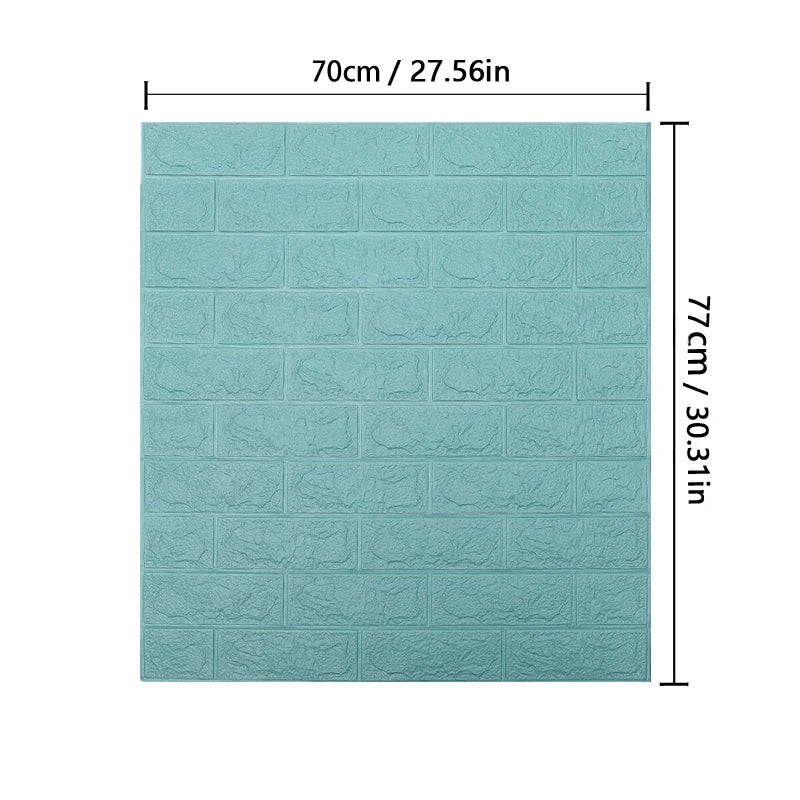 1-10pcs 77cm*70cm 3DWall Sticker - Image 14