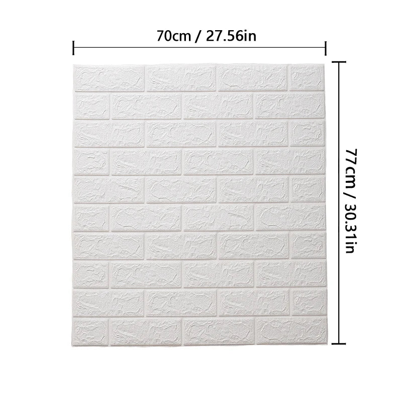 1-10pcs 77cm*70cm 3DWall Sticker - Image 7