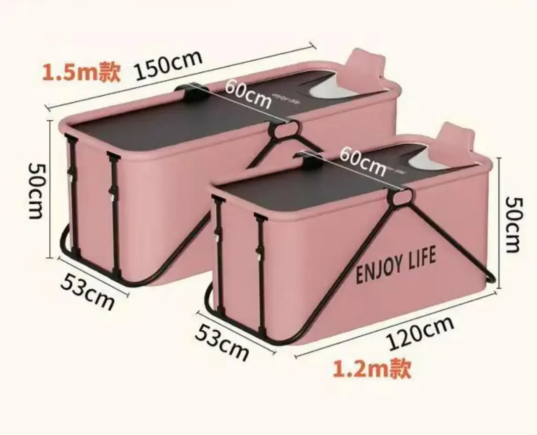 1.2/1.5M Large Foldable Bathtub - Image 17