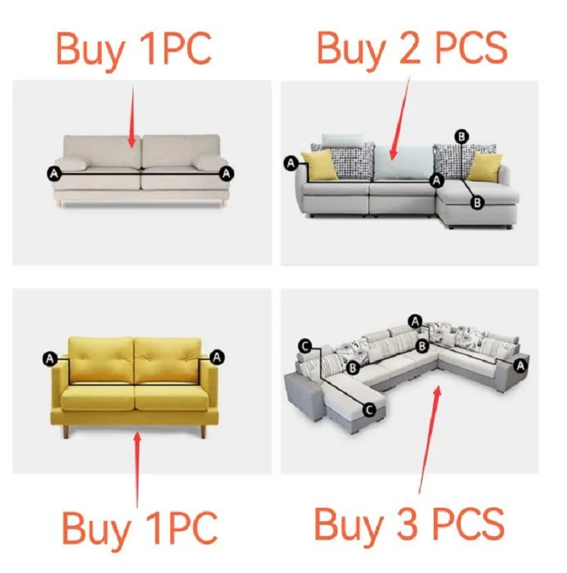 1/2/3/4 Seater Sofa Cover - Image 16