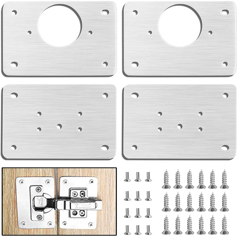 1/2/4/10PCS Hinge Repair Plates - Image 3