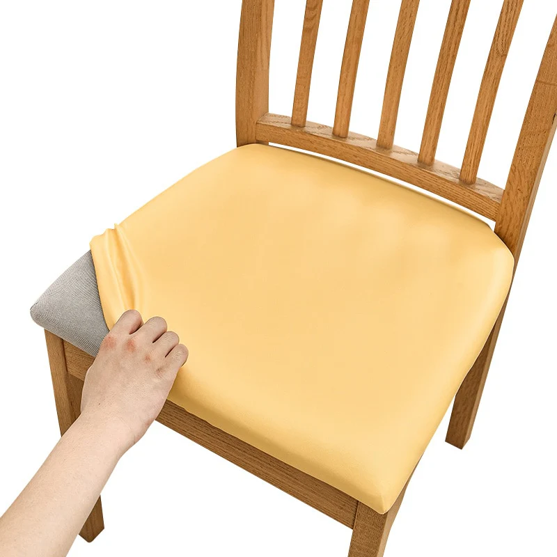 1/2/4/6 PCS PU Leather Chair Cover - Image 10