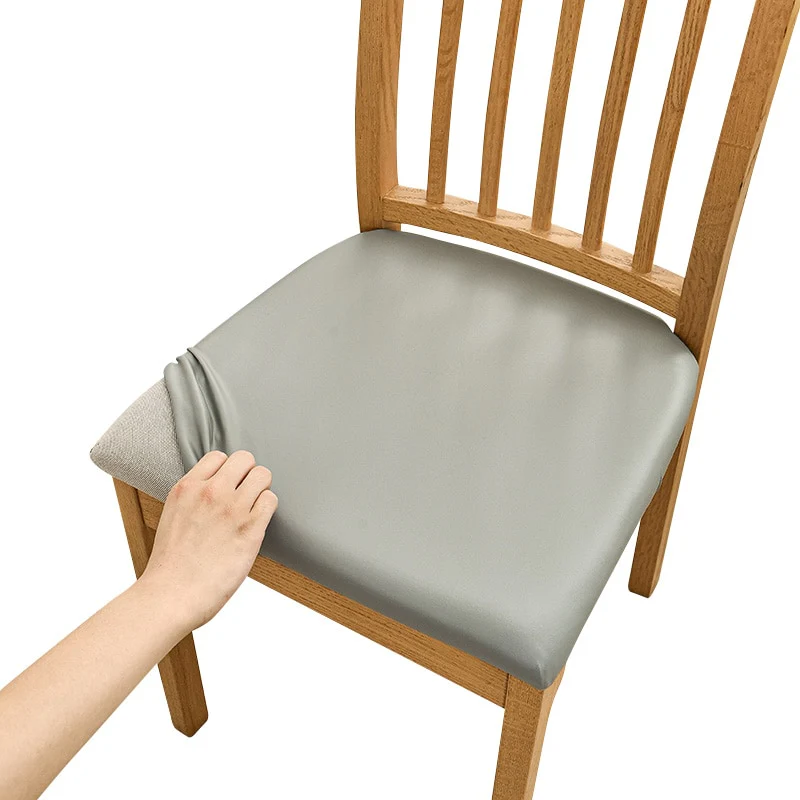 1/2/4/6 PCS PU Leather Chair Cover - Image 12