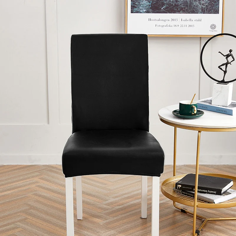 1/2/4/6 PCS PU Leather Chair Cover - Image 19