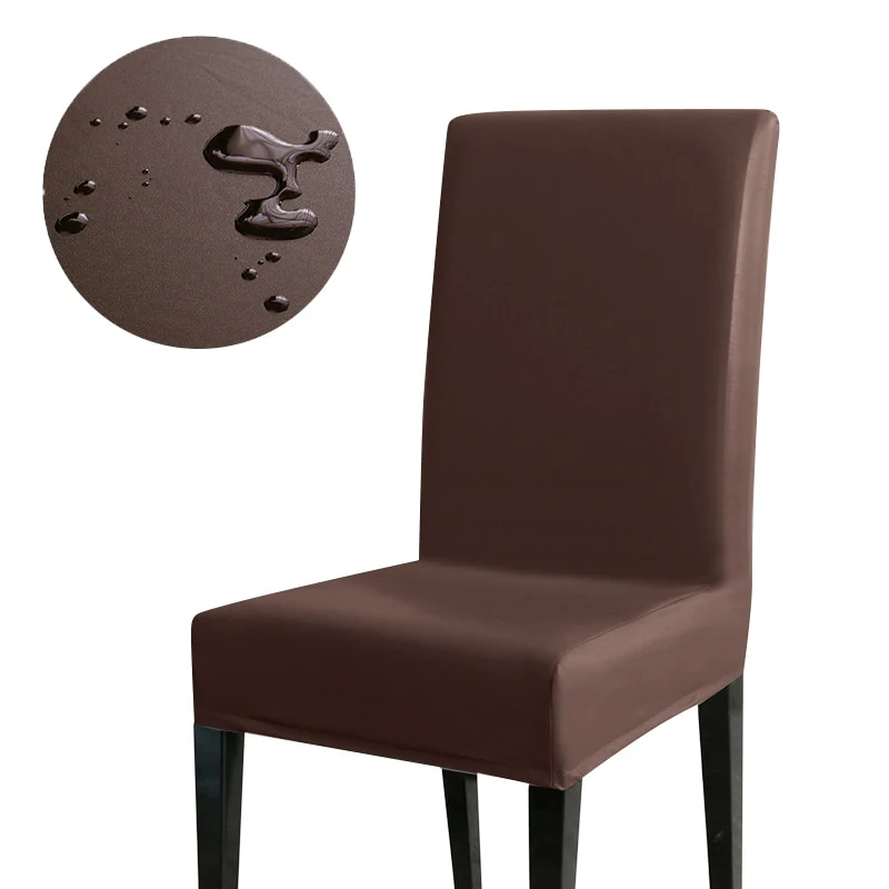 1/2/4/6 PCS PU Leather Chair Cover - Image 3