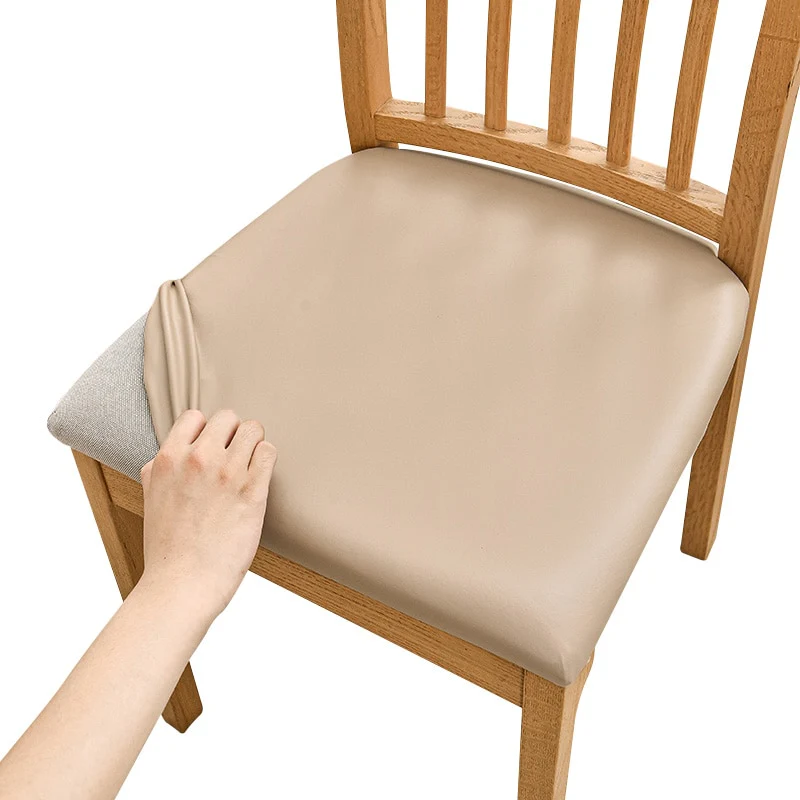 1/2/4/6 PCS PU Leather Chair Cover - Image 7