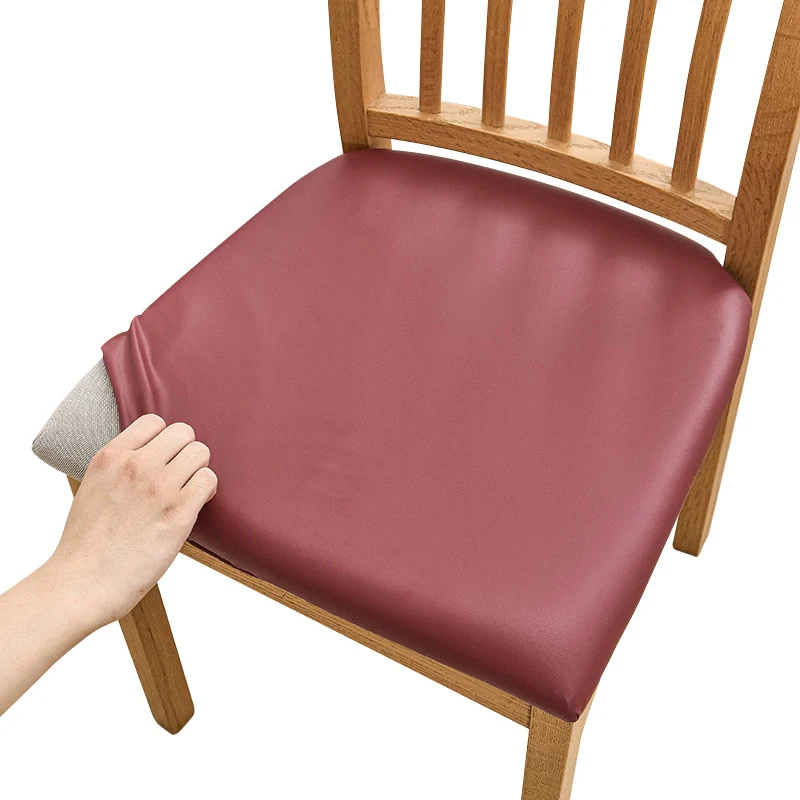 1/2/4/6 PCS PU Leather Chair Cover - Image 8