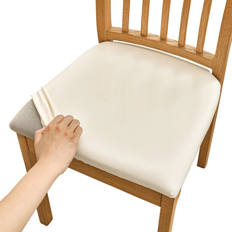 1/2/4/6 PCS PU Leather Chair Cover - Image 9
