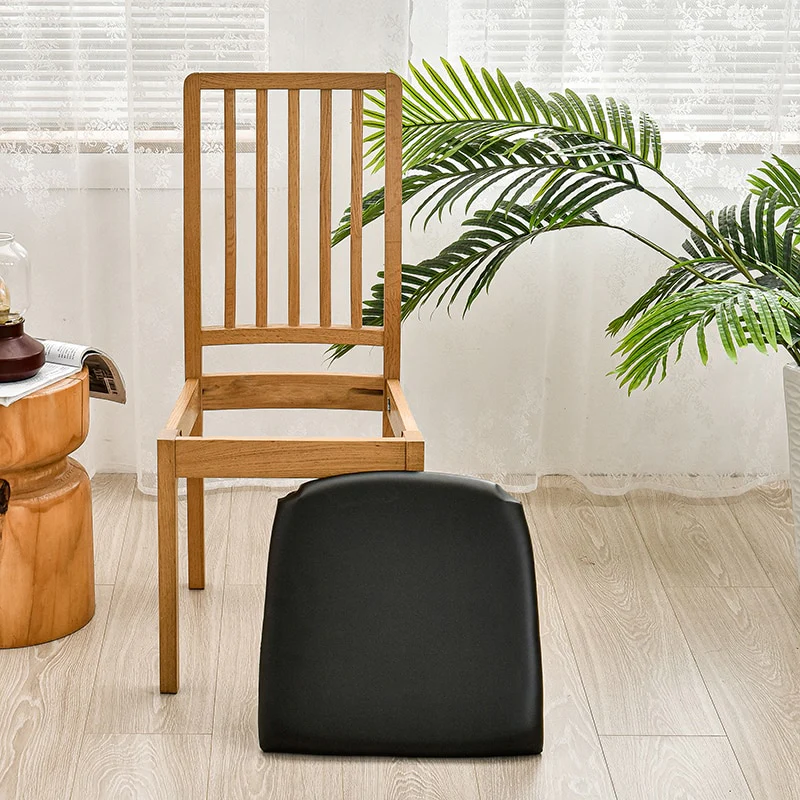1/2/4/6 Pieces Waterproof Leather Chair Cover - Image 15