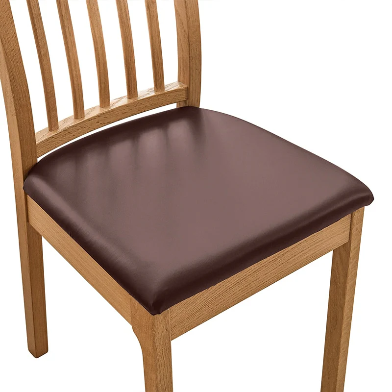 1/2/4/6 Pieces Waterproof Leather Chair Cover - Image 3