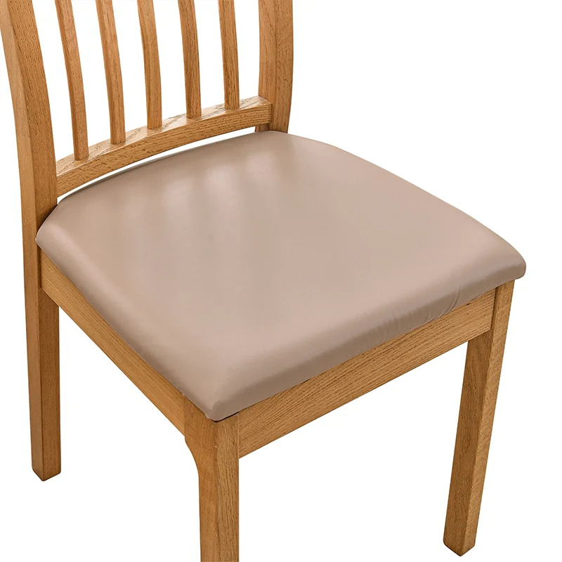 1/2/4/6 Pieces Waterproof Leather Chair Cover - Image 5