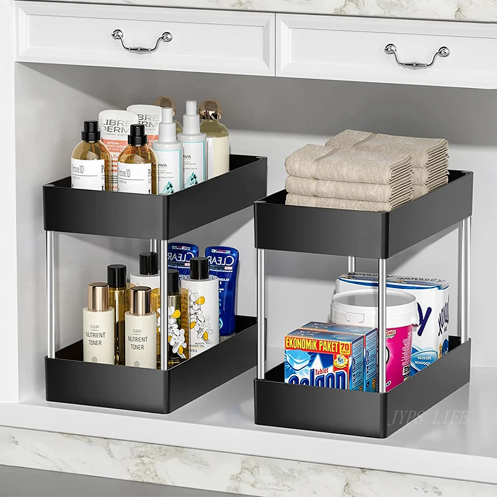 1/2 PCS Under Sink Storage Shelf - Image 13