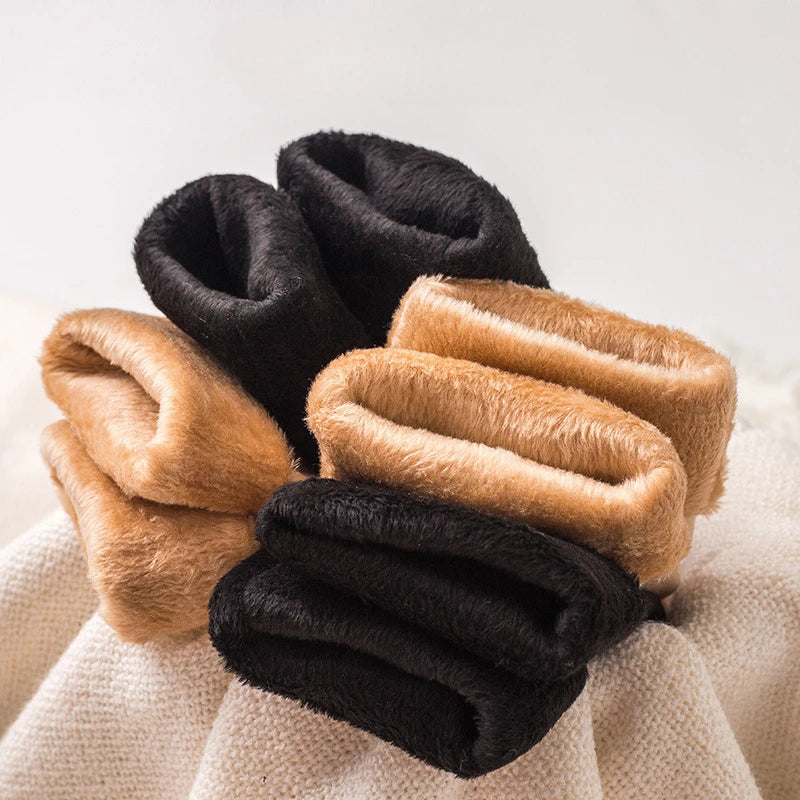 1-20Pairs Thermal Fleece Socks - Image 6