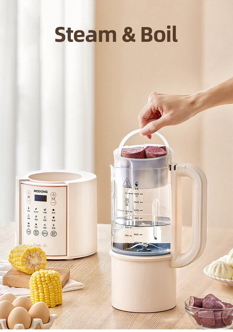 1.2L Electric Soy Milk Soup Maker Juicer Machine - Image 11