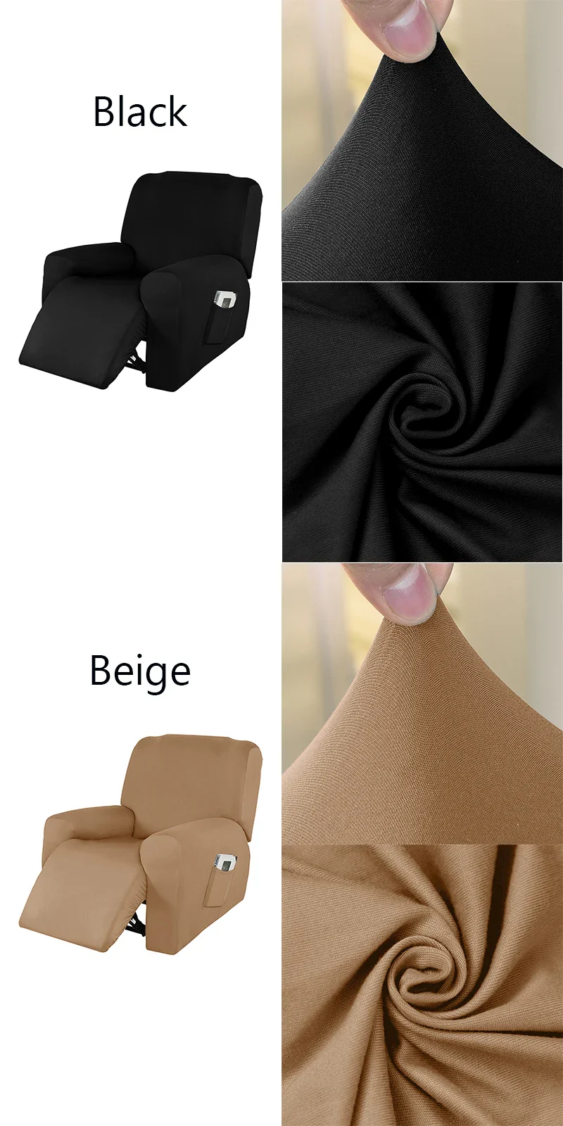 1-4 Seater Recliner Sofa Cover - Image 17
