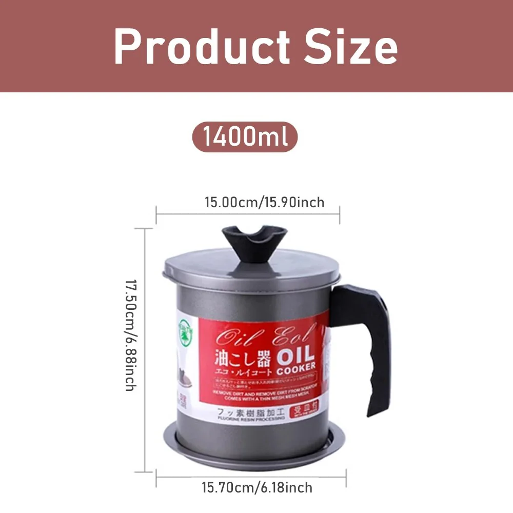 1.4L/1.7L Stainless Steel Oil Filter - Image 7