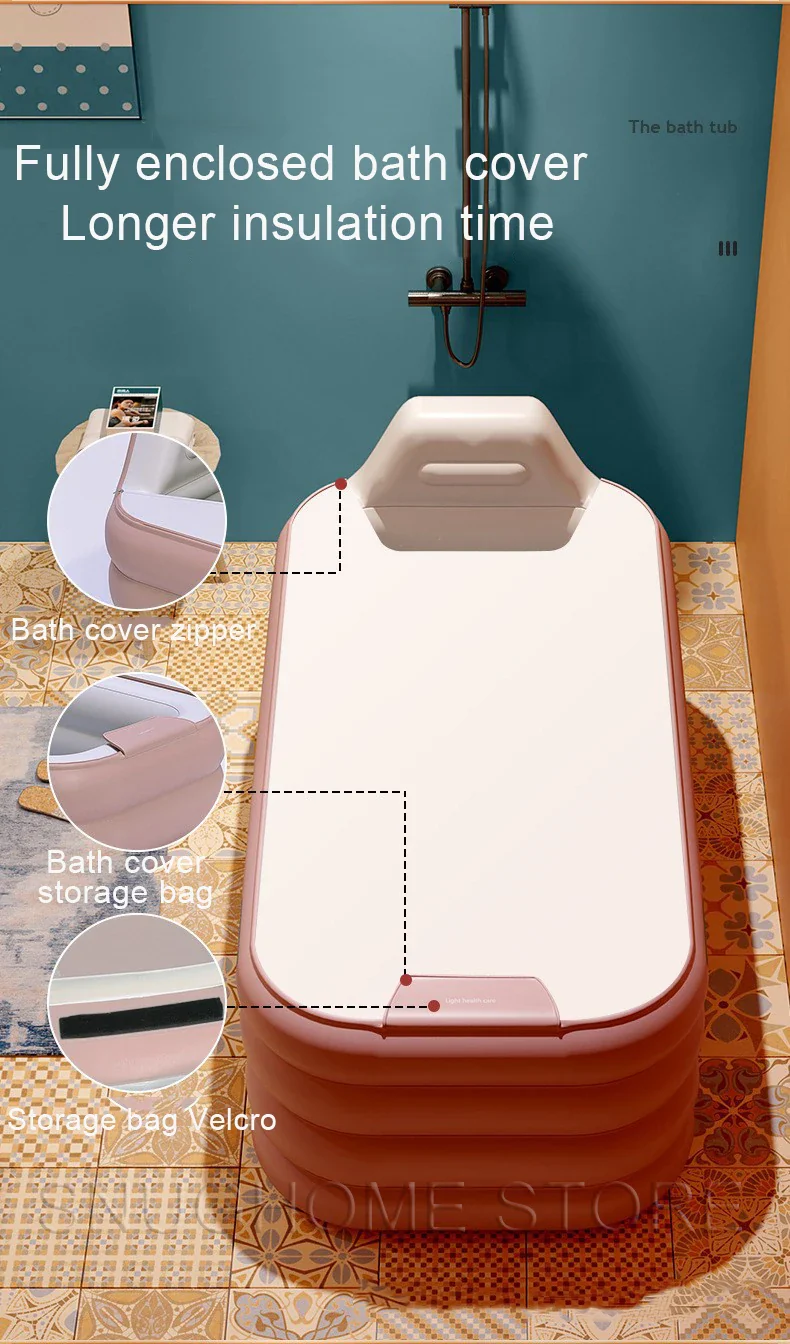 1.6M/1.4M/1.3M Inflatable Bathtub - Image 17