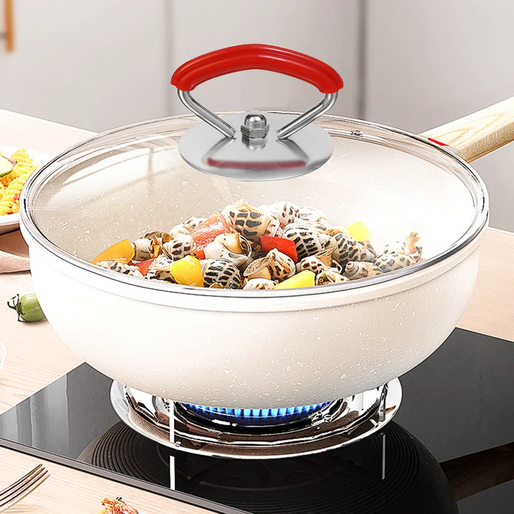 1/6pcs New Stainless Steel Pot Lid Handle - Image 3