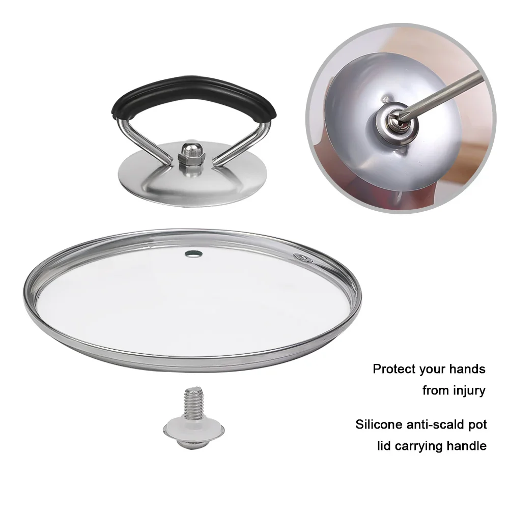 1/6pcs New Stainless Steel Pot Lid Handle - Image 5