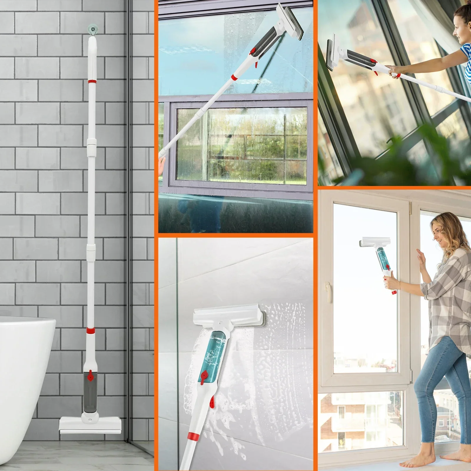 1.9m 75Inch Water Spray Window Cleaner - Image 6