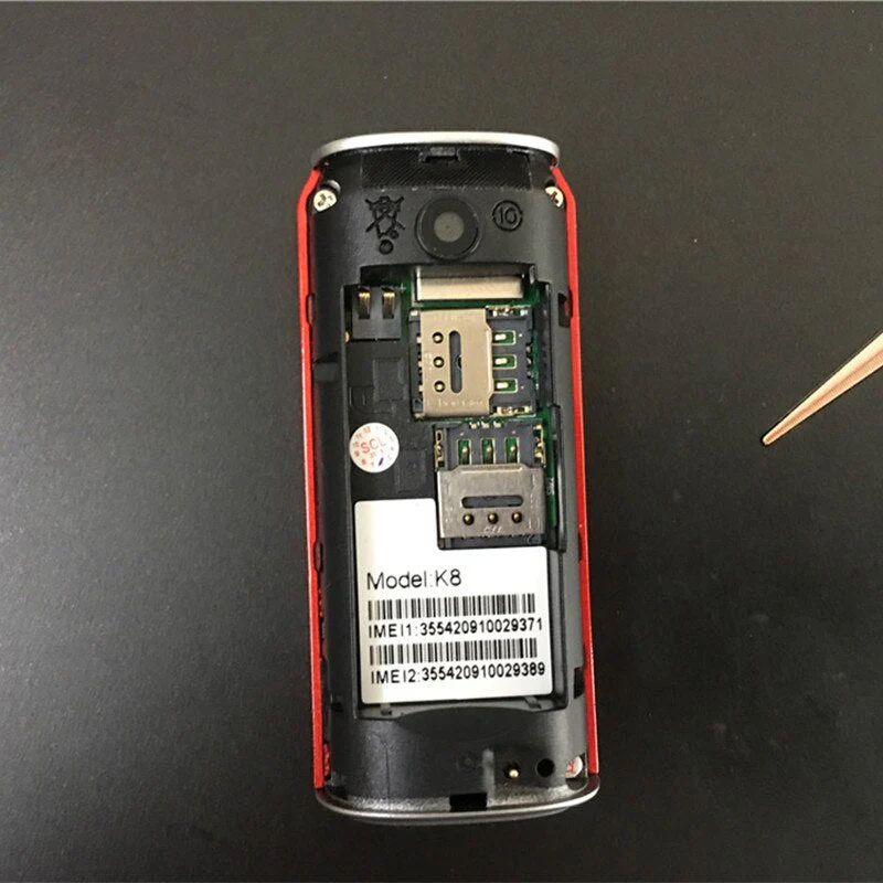 1" Mini Dual Sim Bluetooth Camera MP3 Cellphone - Image 4