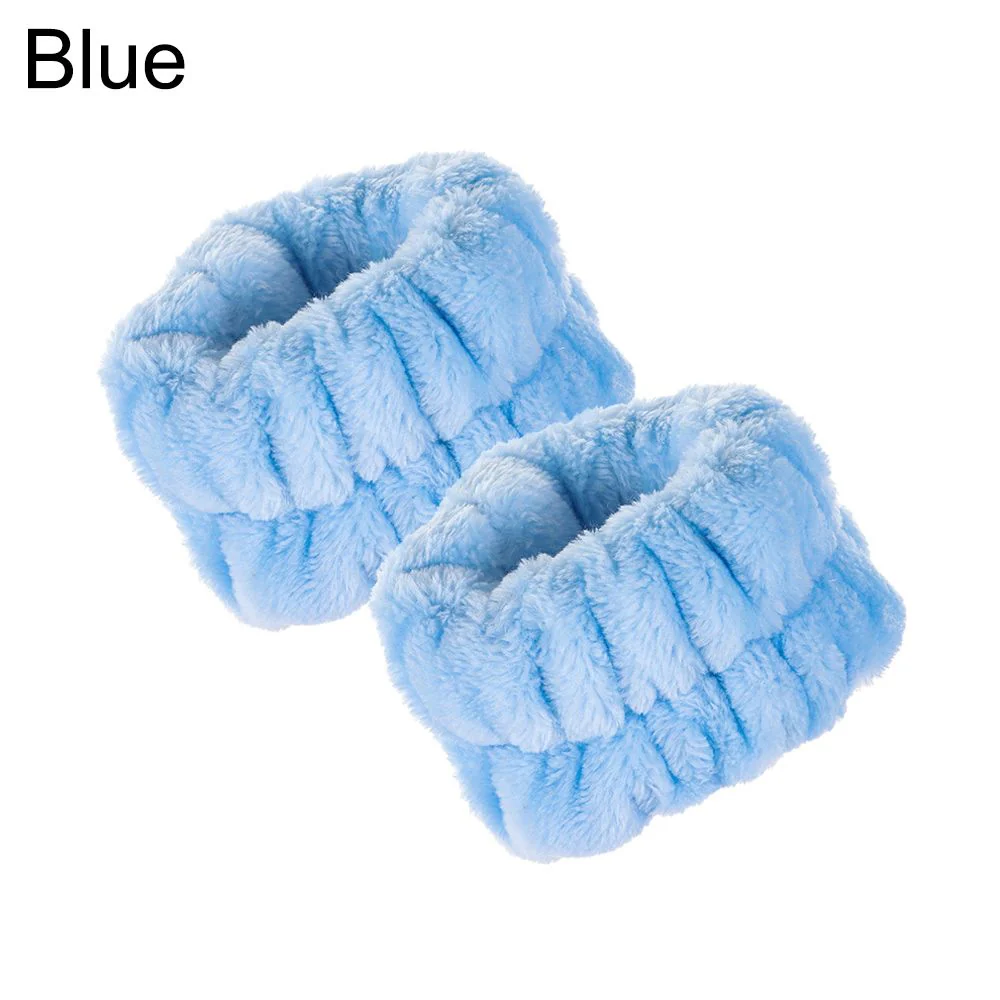 1 Pair (2PCS) Microfiber Face Wash Wrist Band - Image 10