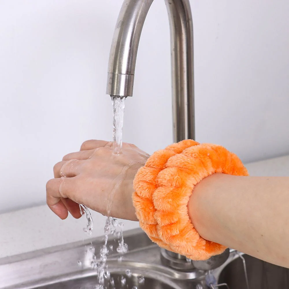 1 Pair (2PCS) Microfiber Face Wash Wrist Band - Image 16