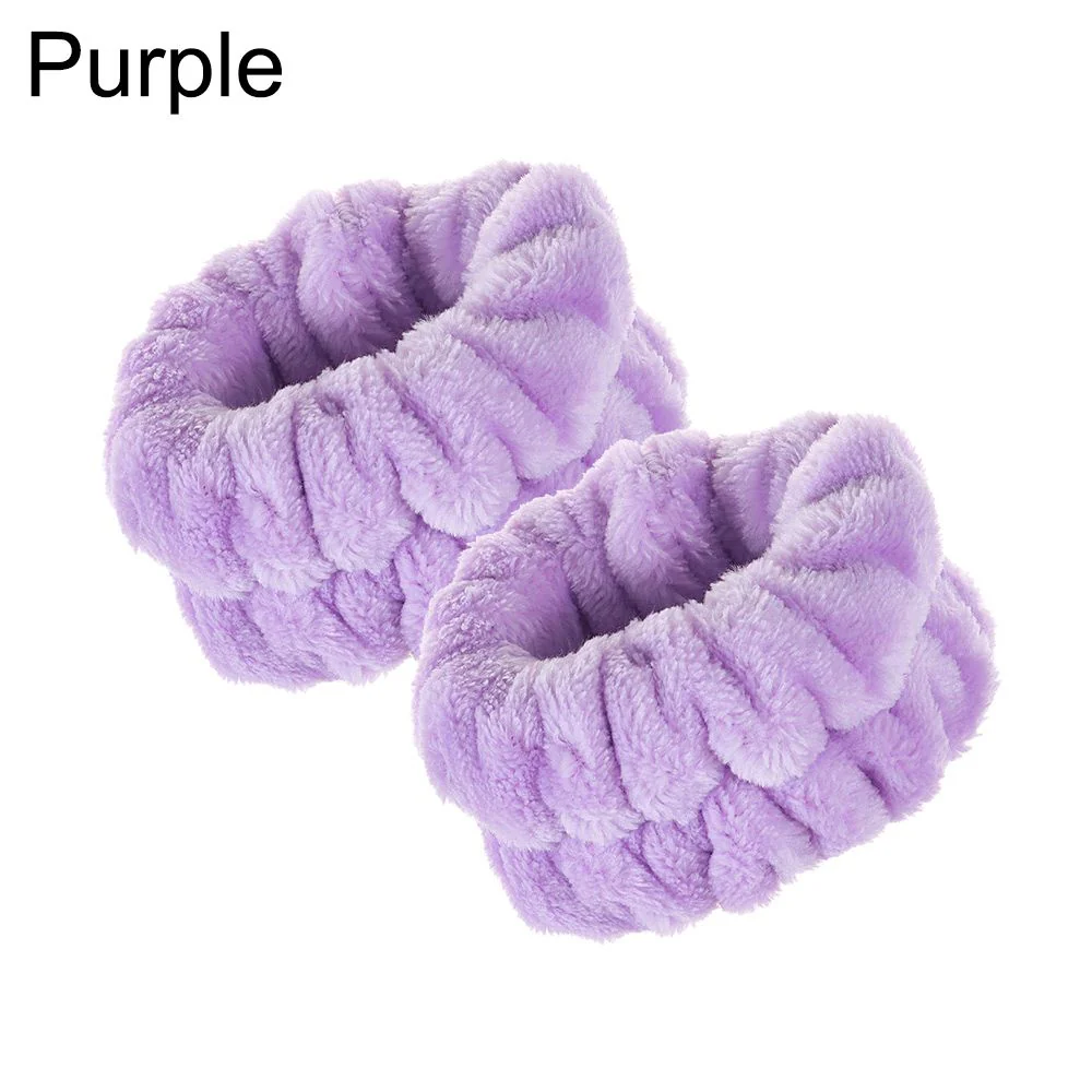 1 Pair (2PCS) Microfiber Face Wash Wrist Band - Image 27