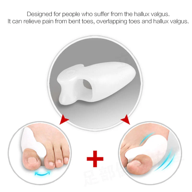 1 Pair (2Pcs) Toe Orthopedic Silicone Pad - Image 17