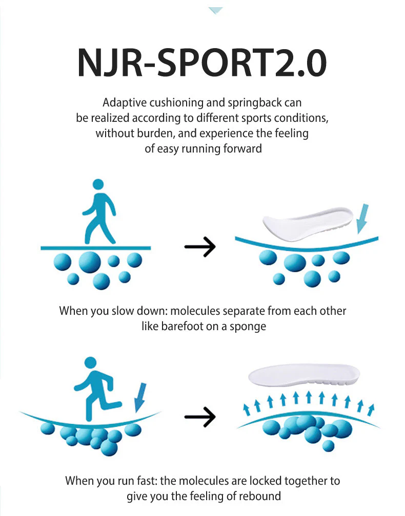 1 Pair Elastic Ultralight Soft Insoles - Image 25
