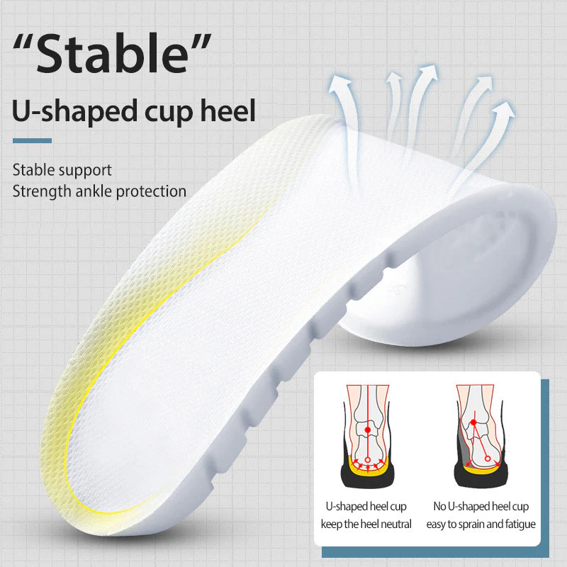 1 Pair Elastic Ultralight Soft Insoles - Image 3