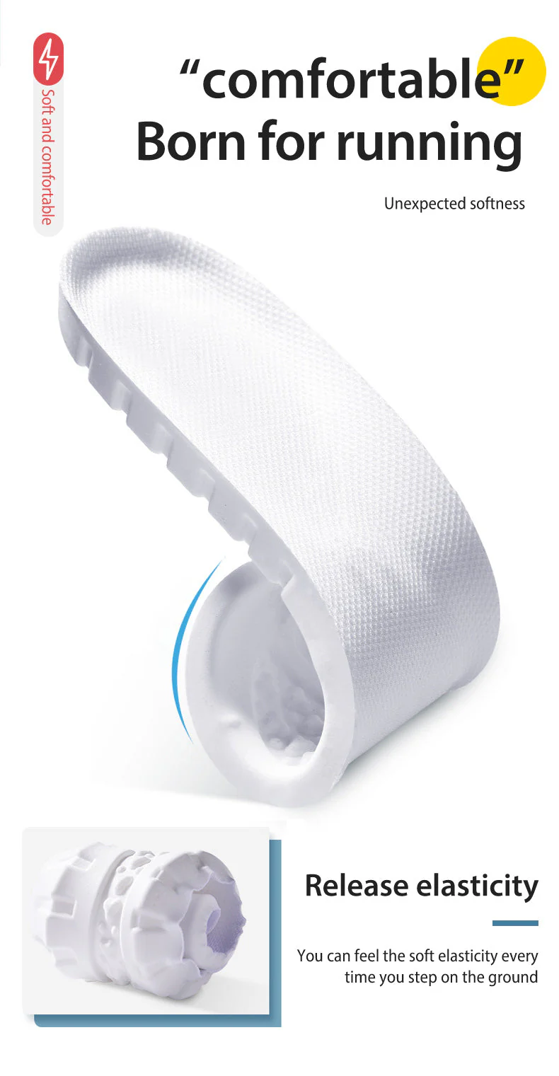 1 Pair Elastic Ultralight Soft Insoles - Image 30
