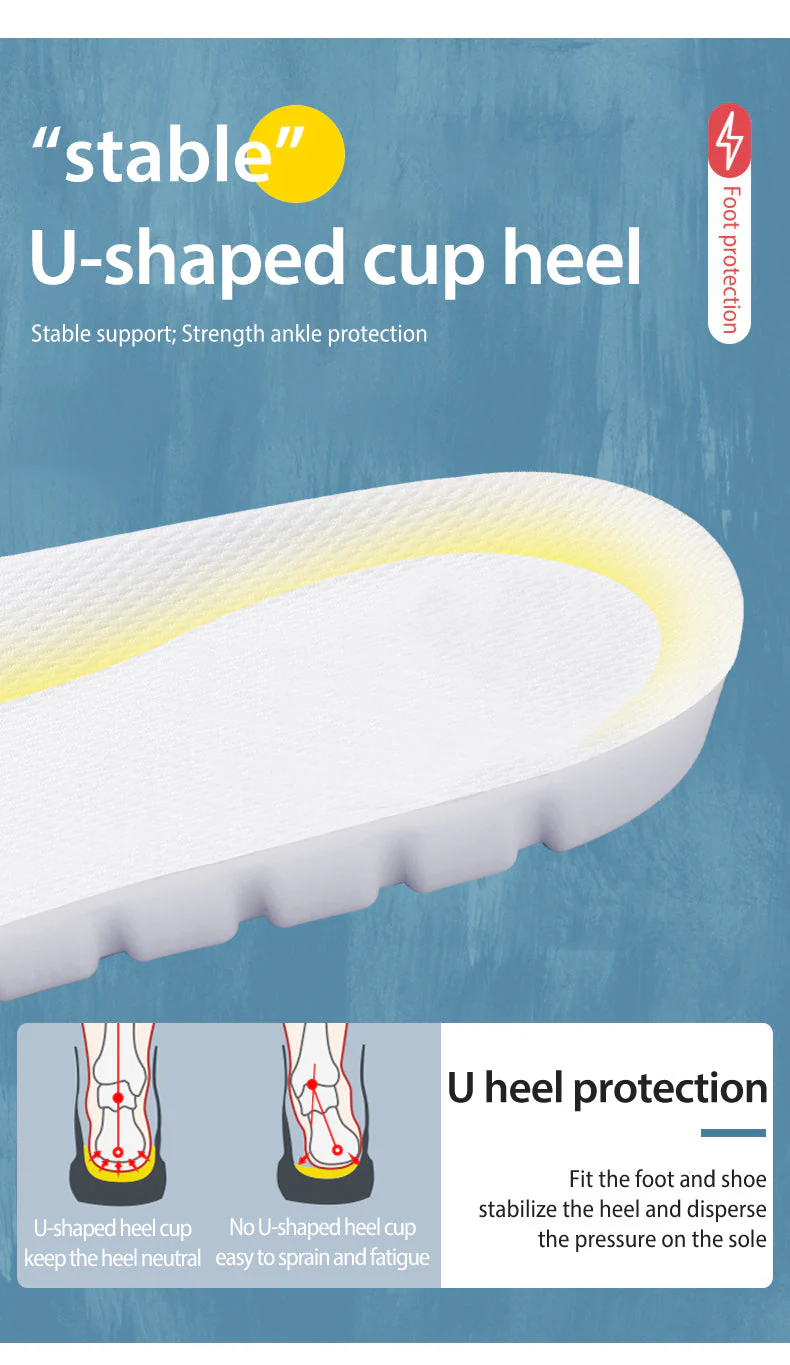 1 Pair Elastic Ultralight Soft Insoles - Image 8