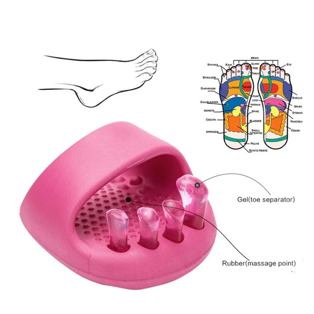 1 Pair Half Palm Slimming Massage Slipper - Image 6
