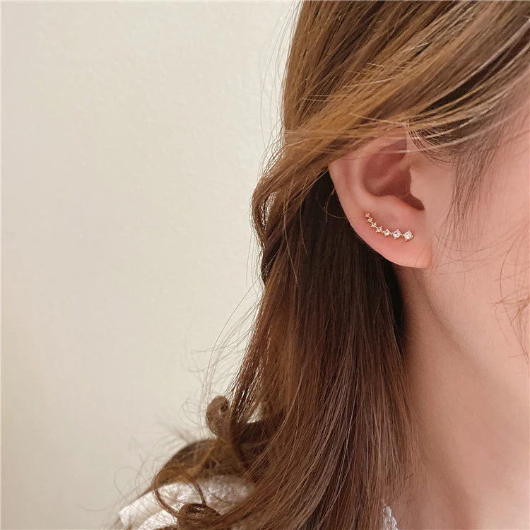 1 Pair Long Star Elegant Earrings - Image 16