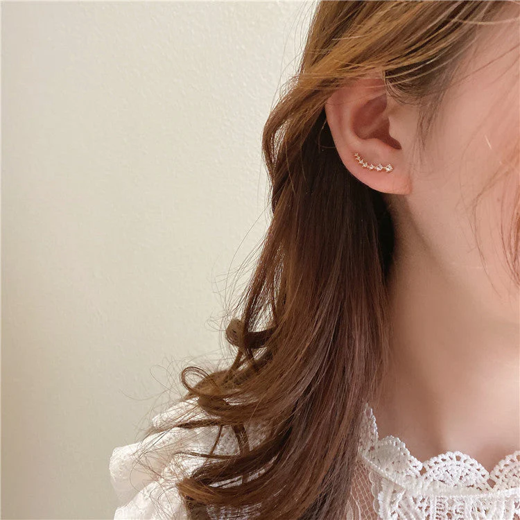 1 Pair Long Star Elegant Earrings - Image 4