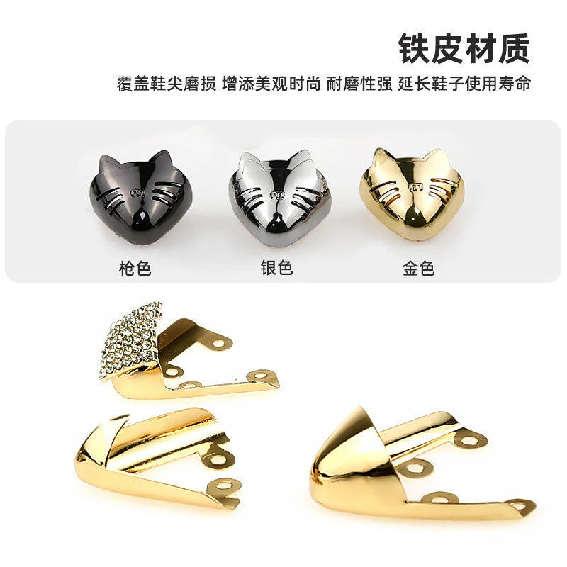 1 Pair Metal High Heel Shoe Tip Cap - Image 25