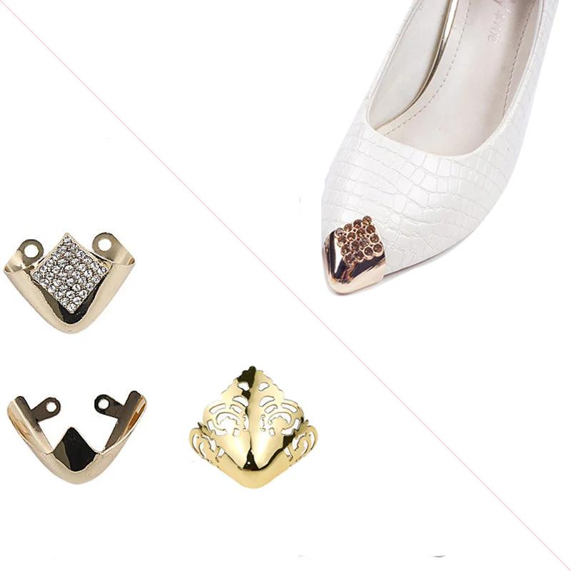 1 Pair Metal High Heel Shoe Tip Cap - Image 43