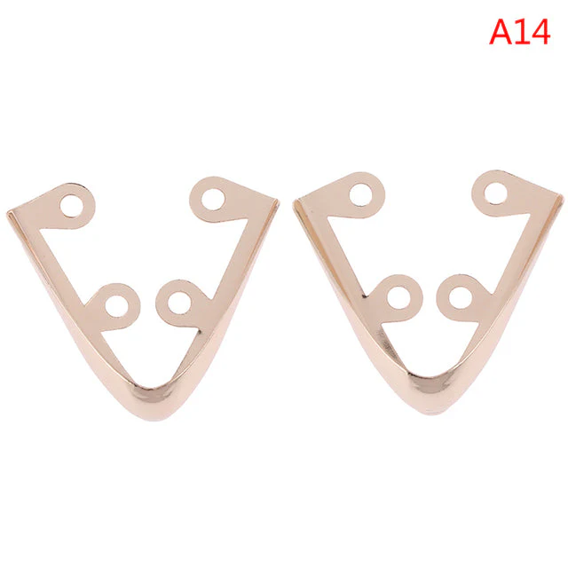 1 Pair Metal High Heel Shoe Tip Cap - Image 5