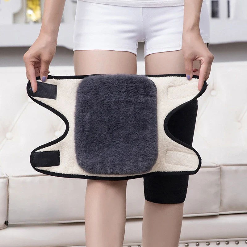 1 Pair Winter Warm Knee Pads - Image 7