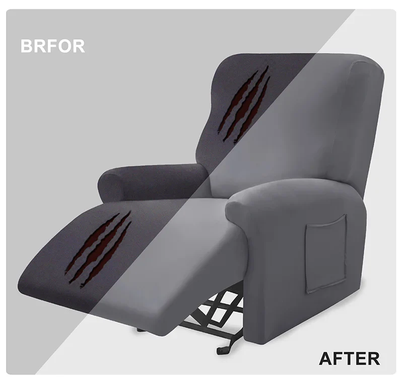 1 Seater Recliner Sofa Cover - Image 5