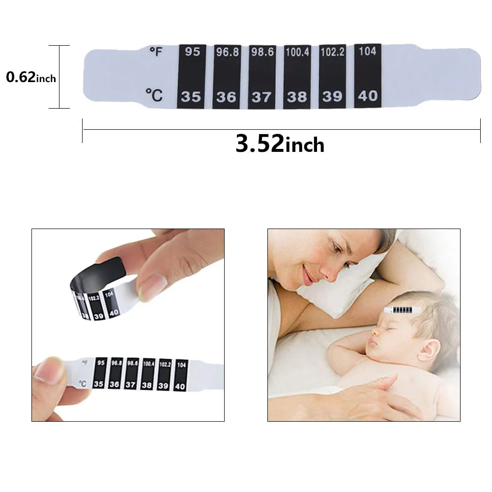 10/20PCS Thermometer Sticker Strip - Image 7