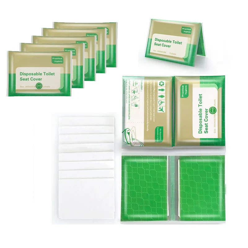 10/50PCS Disposable Toilet Seat Cover - Image 6