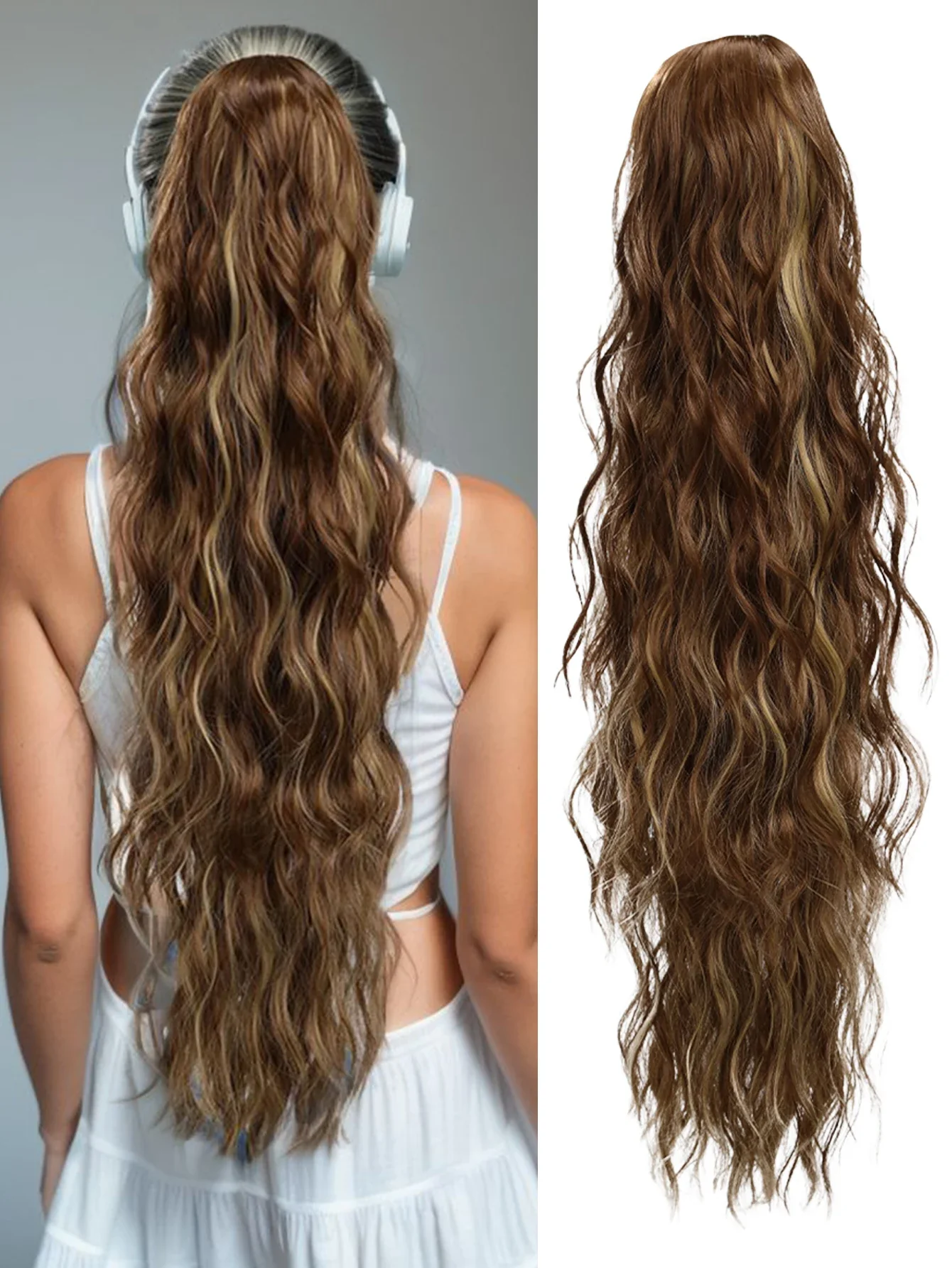 10 Styles 26Inch Long Hair Extension Clip - Image 3