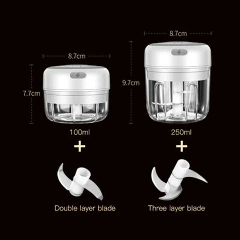 100/250mL Mini Electric Chopper - Image 21