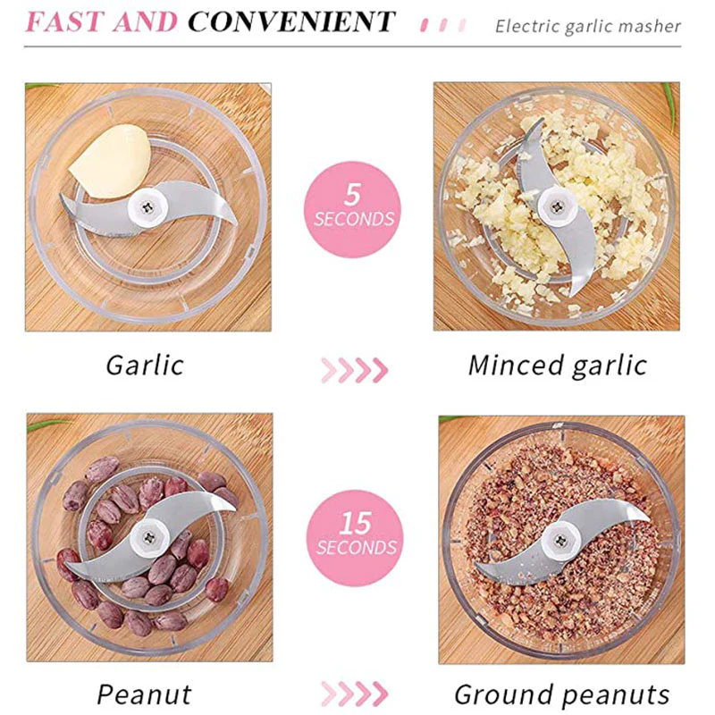 100/250mL Mini Electric Chopper - Image 22