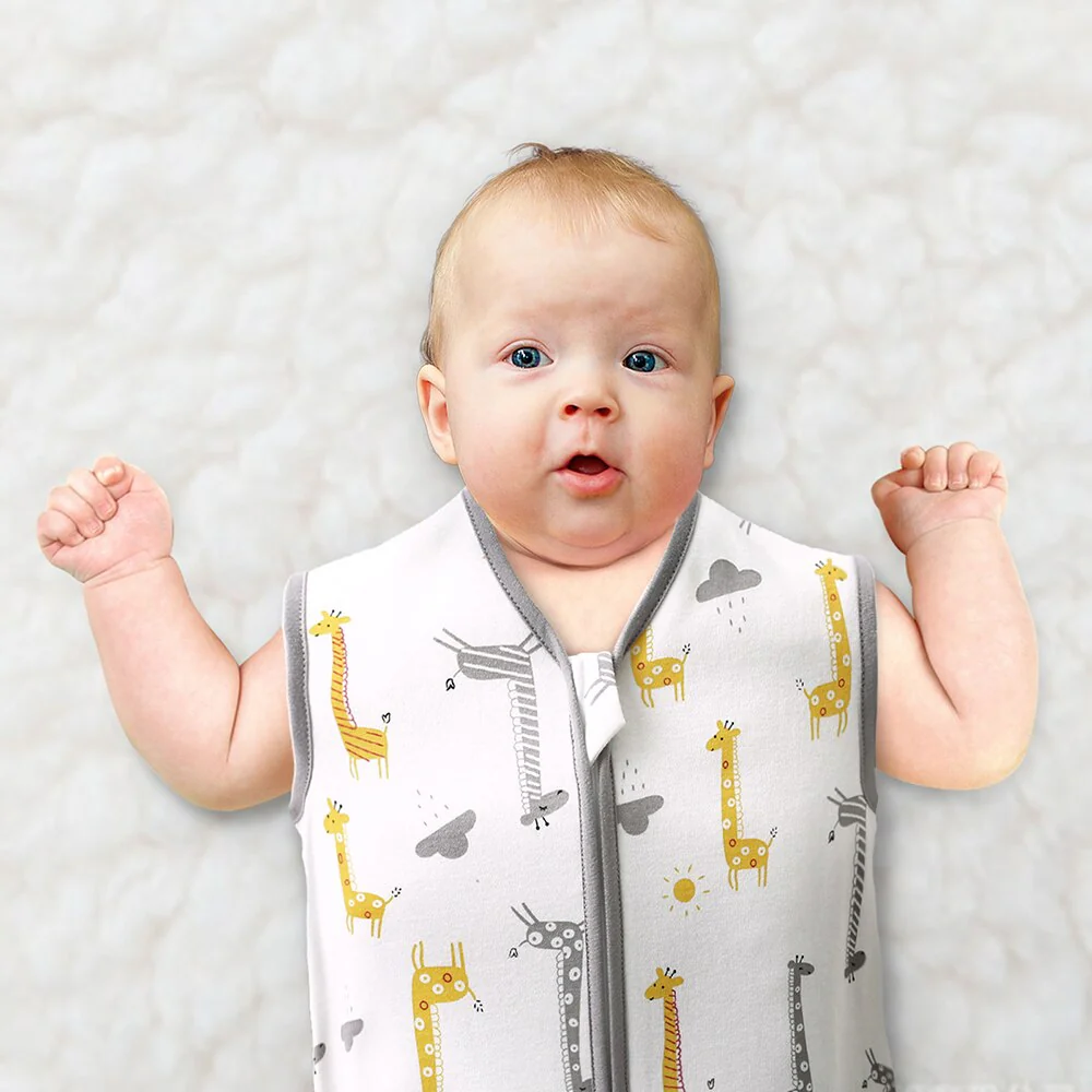 100% Cotton Spring Summer Baby Sleep Sack Blanket - Image 14