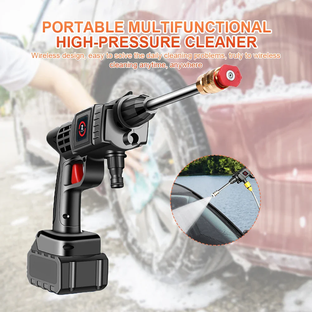 10000/20000mAh Cordless High Pressure Car Washer - Image 3