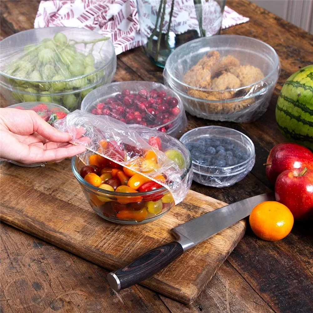 100PCS Food-grade Reusable Food Covers - Image 10
