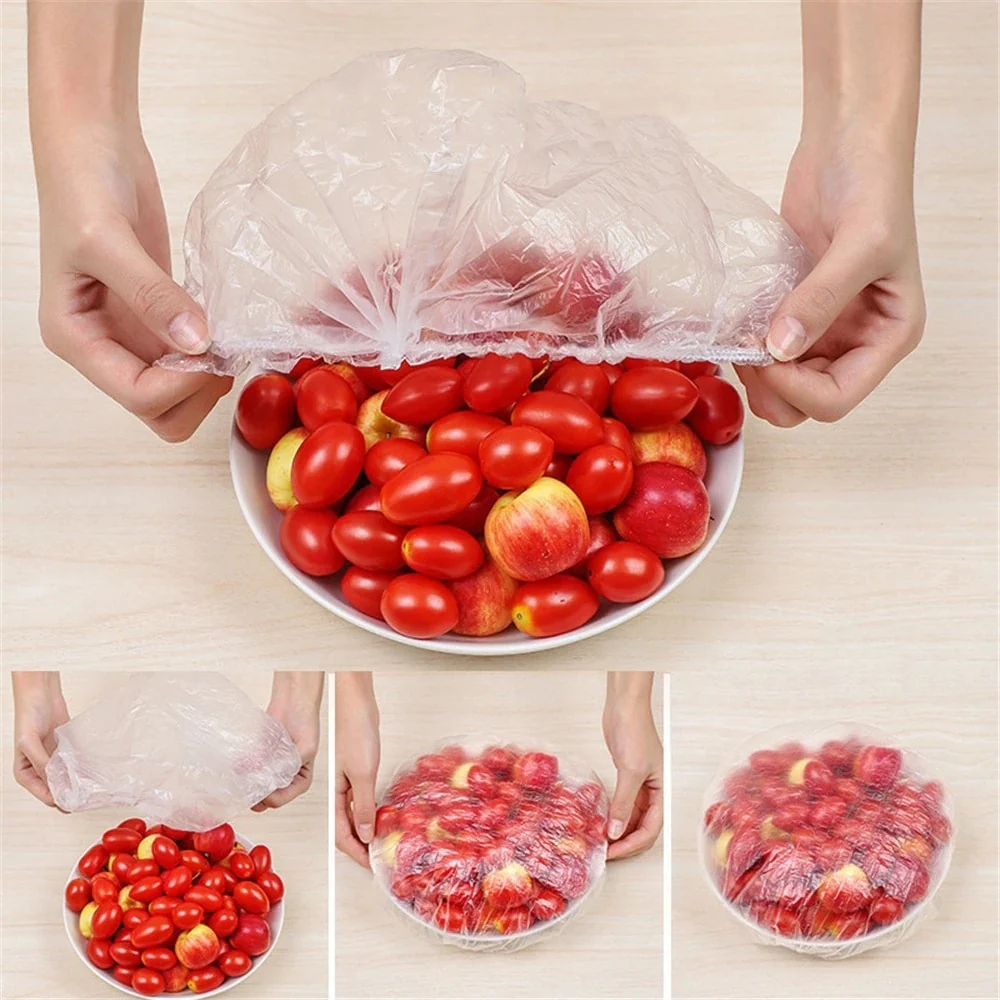 100PCS Food-grade Reusable Food Covers - Image 12